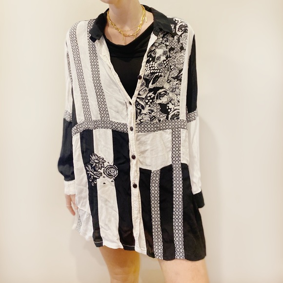 vintage Brylane button down - Picture 1 of 4